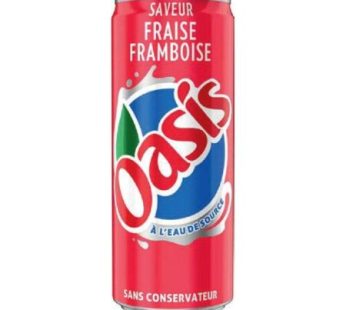 Oasis Aardbei-Framboos 24x33cl